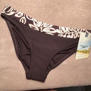 SPEEDO swim suit bottem various size 10-12-14 Color ESPRESSO